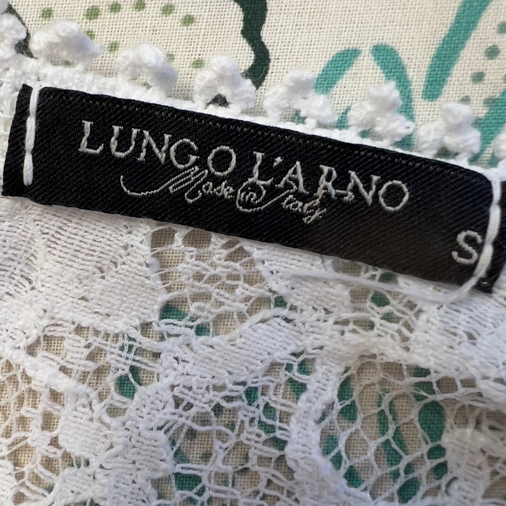 LUNGO L’ARNO Linen Lace Tunic - Picture 7 of 8